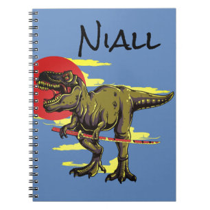 Caderno Espiral Trendy Dinosaur