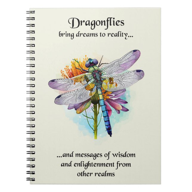Caderno Espiral Trendy Dragonfly (Frente)