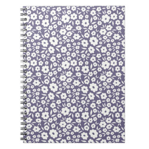 Caderno Espiral Trendy floresce um padrão perfeito. Flo da pequena