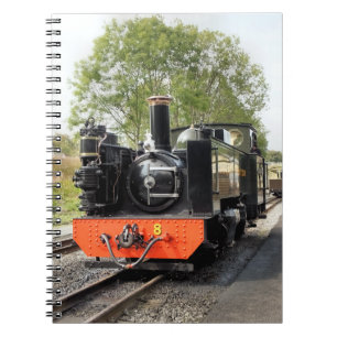 CADERNO ESPIRAL TRENS DO VAPOR