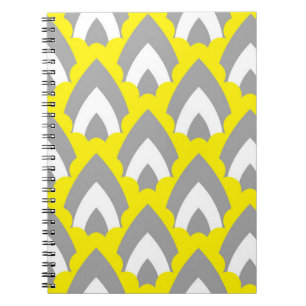 Caderno Espiral Triano de Formas Geométricas de Desenho de Mão abs