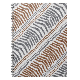 Caderno Espiral Tribal Boho Listrado