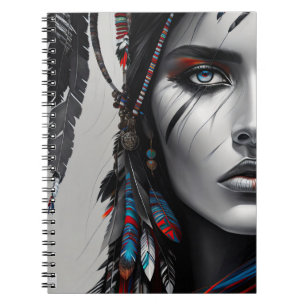Caderno Espiral Tribal Warrior
