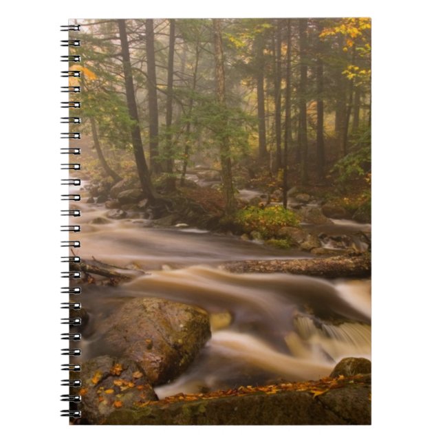 Caderno Espiral Trilha Appalachian Fluindo Streams | Vermont (Frente)