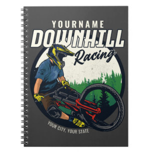 Caderno Espiral Trilha de Descida Personalizada
