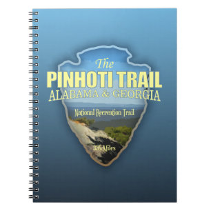 Caderno Espiral Trilha Pinhoti (ponta de seta)