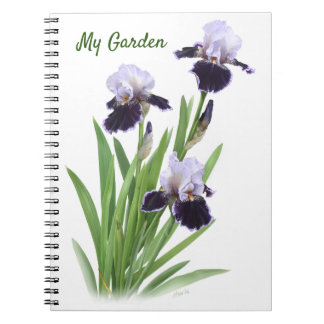 Caderno Espiral Trio Iris com Mancas Roxas Personalizado