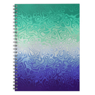 Caderno Espiral Trippy Ripply Funky Boho MLM Homens que Amam Homen