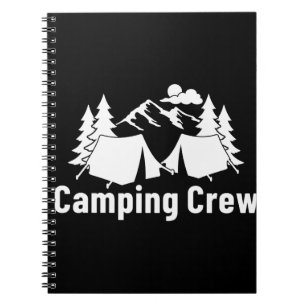 Caderno Espiral Tripulação de acampamento