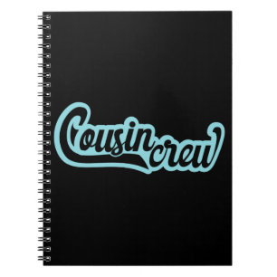 Caderno Espiral Tripulação de Primos