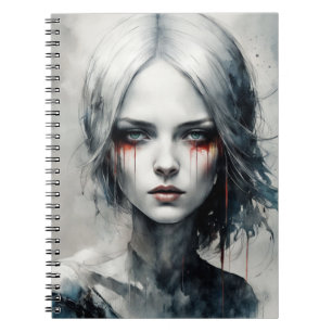 Caderno Espiral Tristeza Notebook