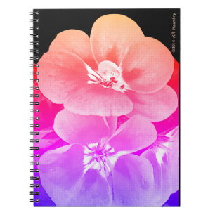 Caderno Espiral Tropical Floral