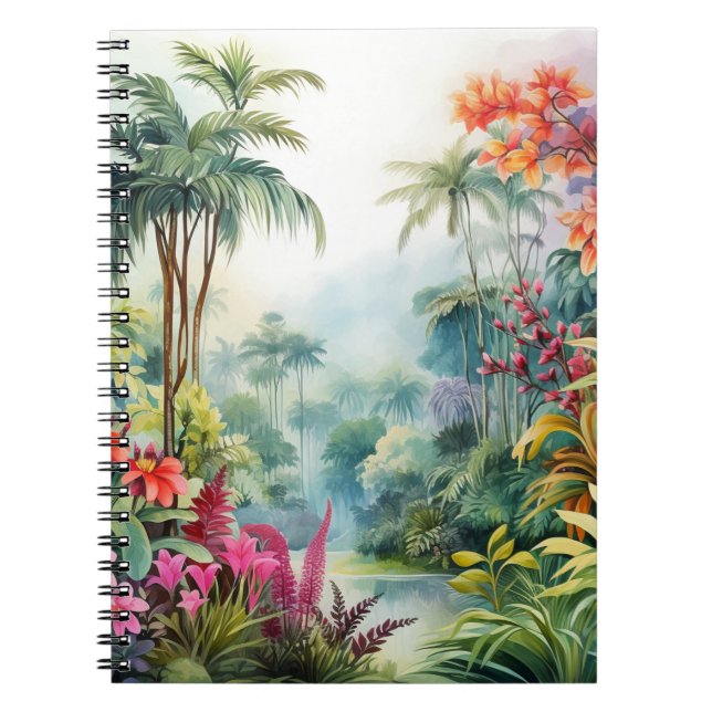 Caderno Espiral Tropical Forest (Frente)