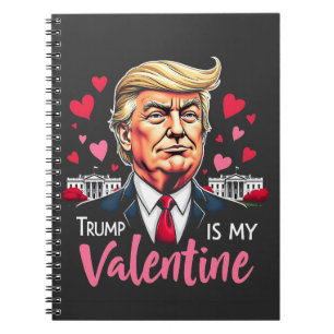 Caderno Espiral Trump é meu Namorados Presidente do Dia da Inaugur