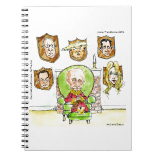 Caderno Espiral Trump É Putin No Ritz Presentes