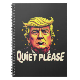 Caderno Espiral Trump Kamala Presidente Debate