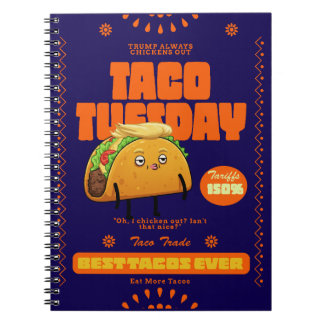 Caderno Espiral Trump Sempre Chickout