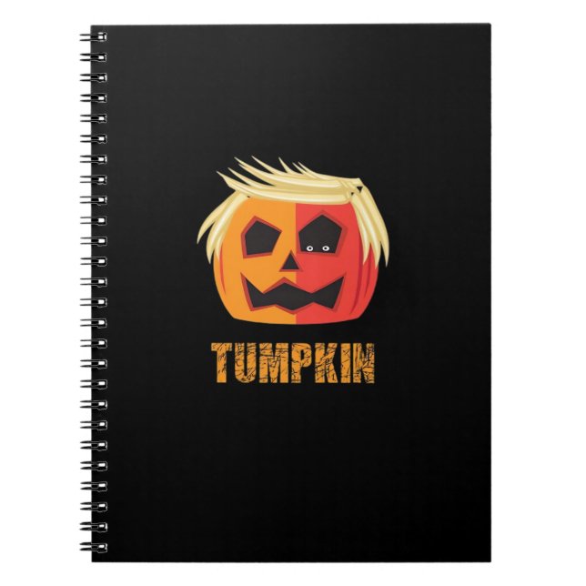 Caderno Espiral Trumpkin Halloween (Frente)