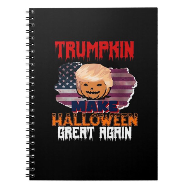 Caderno Espiral Trumpkin Halloween Classic (Frente)