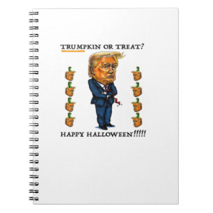 Caderno Espiral Trumpkin Ou Tratar Clássico