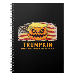 Caderno Espiral Trumpkin Torna O Excelente De Halloween Novamente