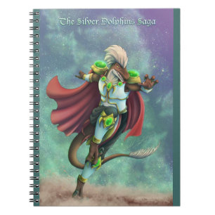 Caderno Espiral TSDS: Arte de capa solo de Justin Arisdale Terra