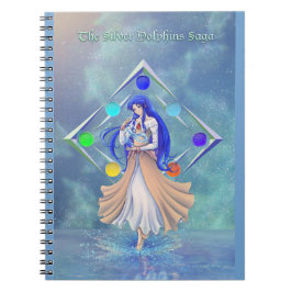 Caderno Espiral TSDS: Miral Akemi Cobrir Art Solo Water
