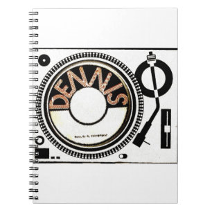 Caderno Espiral TST / MERCADORIAS DA PRateleira giratória DE DENNI