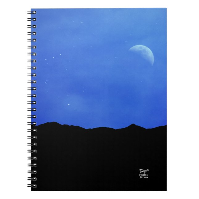 Caderno Espiral Tucson Moonscape (Frente)