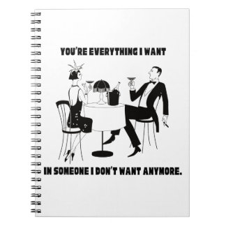 Caderno Espiral tudo o que eu quero