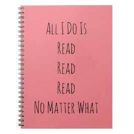 Caderno Espiral Tudo Que Eu Faço É Lido
