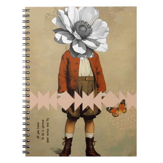 Caderno Espiral Tudo Que Você Tem Que Fazer É Voar (Frente)