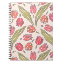 Tulip Incolor - Padrão Floral - Botânica Vintage