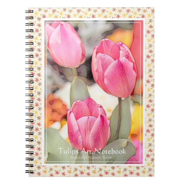 Caderno Espiral Tulipa [Caderno de Fotos] (Frente)