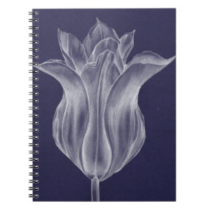 Caderno Espiral Tulipa III monocromática