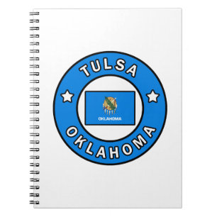 Caderno Espiral Tulsa Oklahoma
