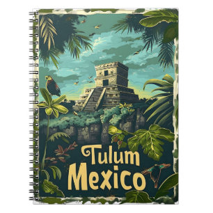 Caderno Espiral Tulum Jungle