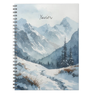 Caderno Espiral Tundra Gelada