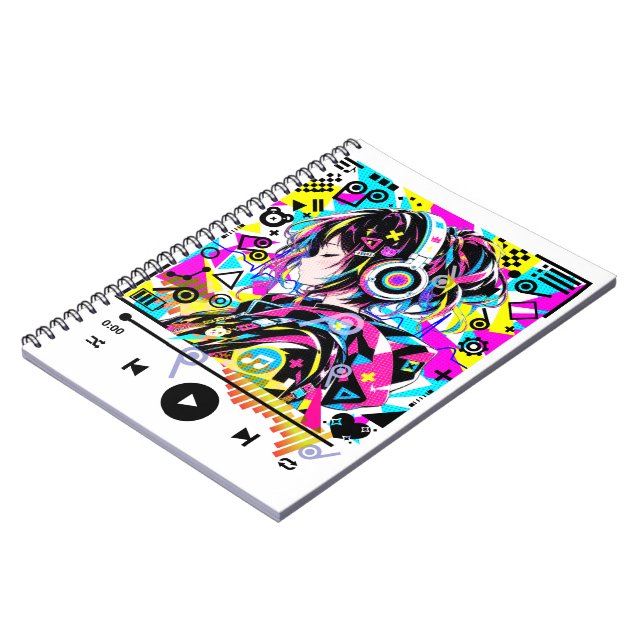 CADERNO ESPIRAL TUNE_OUT (Left Side)