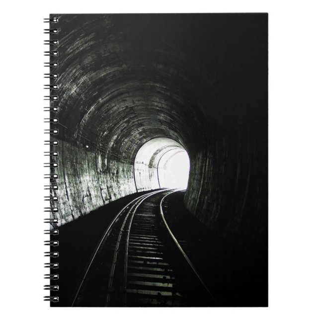Caderno Espiral Túnel de locomotiva (Frente)
