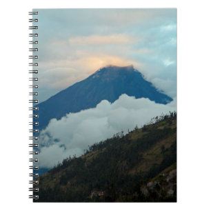 Caderno Espiral Tungurahua Volcano, Equador