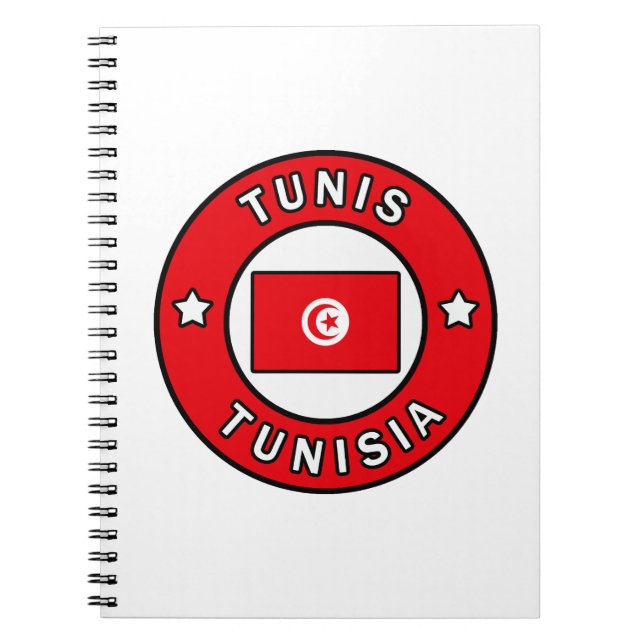 Caderno Espiral Tunísia (Frente)