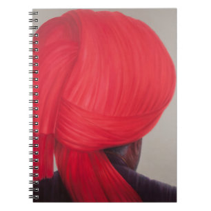 Caderno Espiral Turbante vermelho 2012