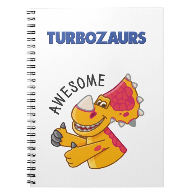 Caderno Espiral Turbozaurs  (Frente)