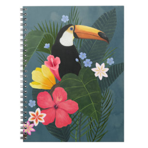 Caderno Espiral Turiano tropical na natureza