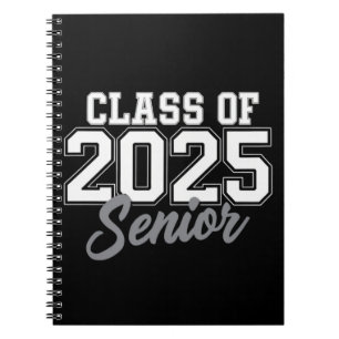 Caderno Espiral Turma De 2025 Sênior De Volta À Escola 2025 Vintag