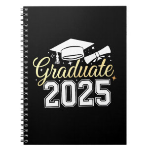 Caderno Espiral Turma de Graduados de 2025 Graduado
