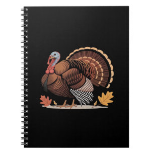 Caderno Espiral Turquia de Ação de Graças - Classe Clássica de Fér