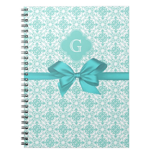 Caderno Espiral Turquoise Whisask 2 Turquoise Label Arco (Frente)