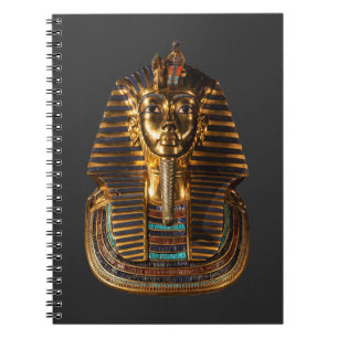 Caderno Espiral Tutankhamun O Rei Egípcio - Antigo Maje Real